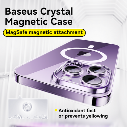 Baseus Lucent Series for iPhone 15 Magnetic Phone Case