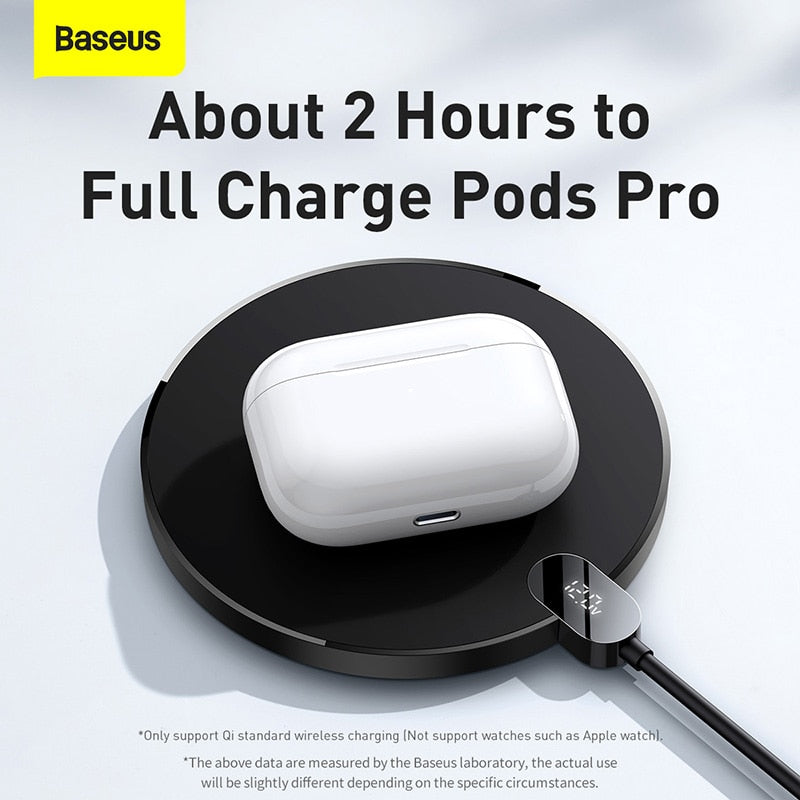 Baseus 15W Digital LED Display Gen 2 Wireless Charger