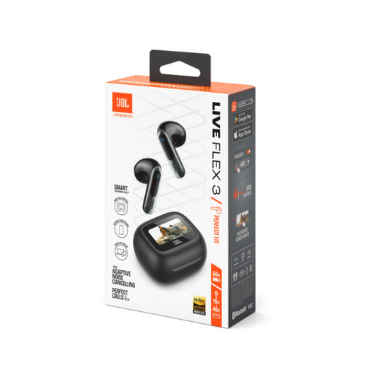 JBL Live Flex 3 Buds – Black