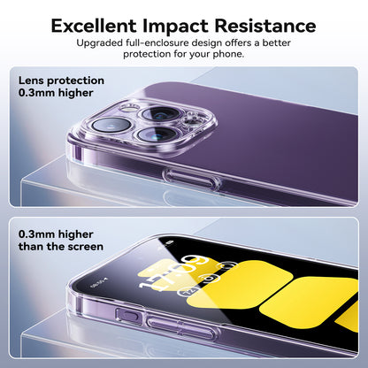 Baseus Lucent Series-iPhone 15 Pro Max-Clear Transparent-Ultra Thin Design Protective Case