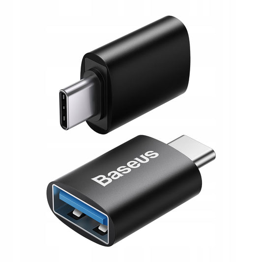 Baseus Type-C to USB A Ingenuity Series Mini OTG Adaptor 3.1 Black