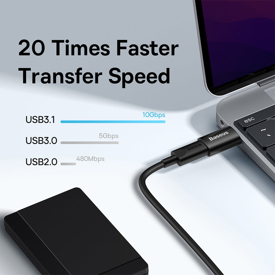 Baseus USB A to Type-C Mini OTG Adaptor Ingenuity Series