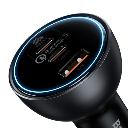 Baseus 160W Qualcomm® Quick Charge™ 5 Technology Car Charger 2C+U